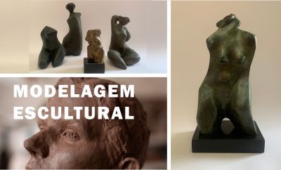 Modelagem escultural em Curso com Giovanni Gargano